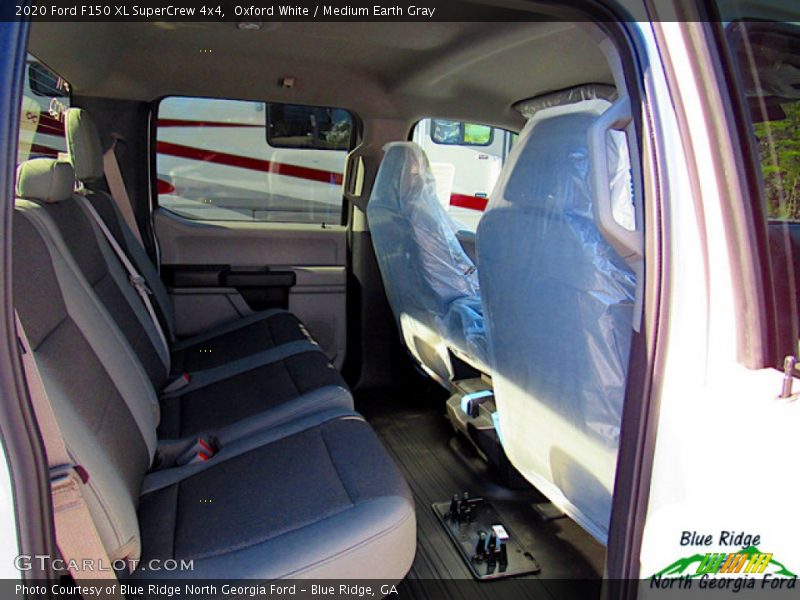 Oxford White / Medium Earth Gray 2020 Ford F150 XL SuperCrew 4x4