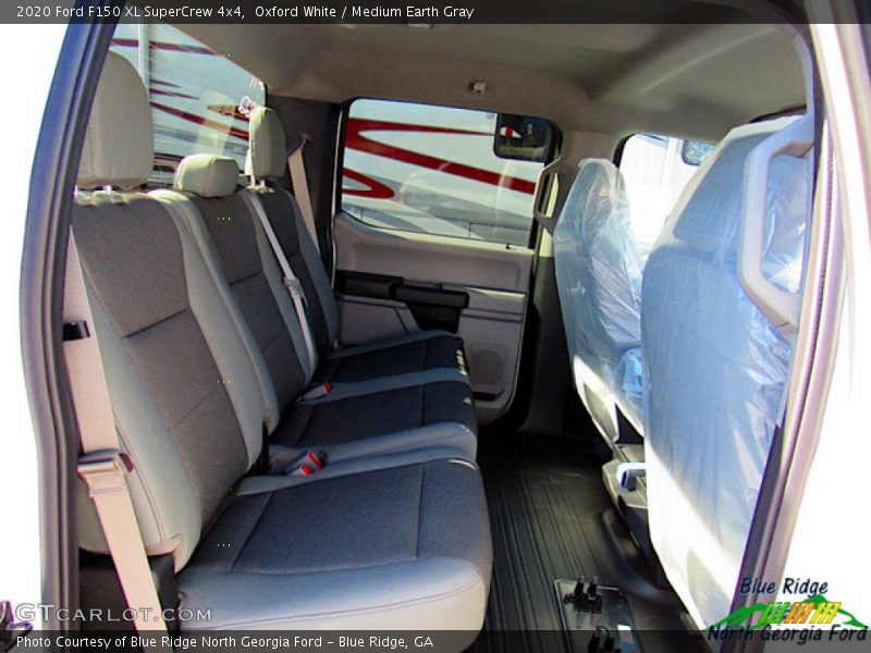 Oxford White / Medium Earth Gray 2020 Ford F150 XL SuperCrew 4x4