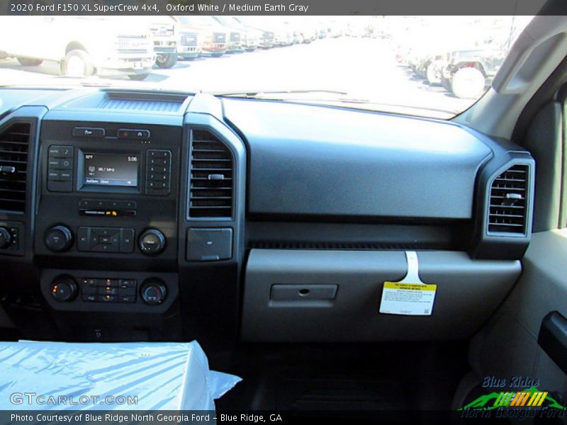 Oxford White / Medium Earth Gray 2020 Ford F150 XL SuperCrew 4x4