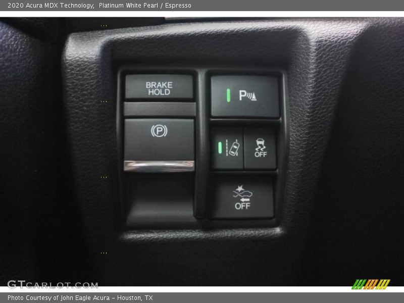 Platinum White Pearl / Espresso 2020 Acura MDX Technology
