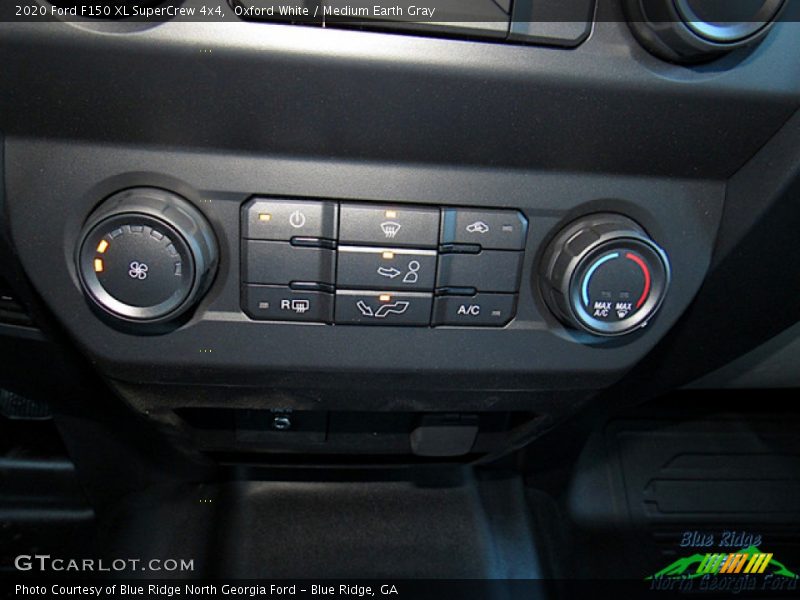 Oxford White / Medium Earth Gray 2020 Ford F150 XL SuperCrew 4x4