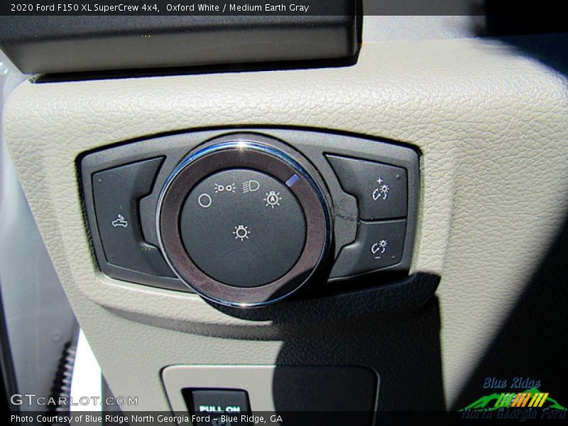 Oxford White / Medium Earth Gray 2020 Ford F150 XL SuperCrew 4x4