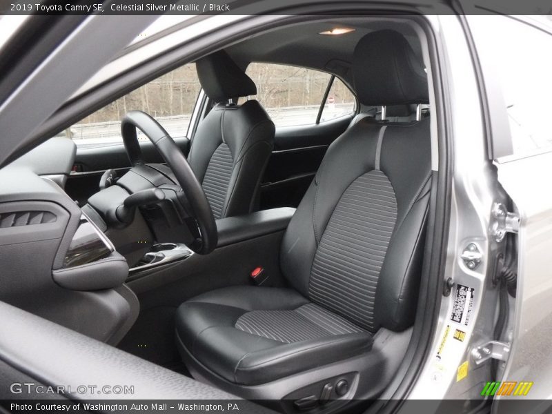 Front Seat of 2019 Camry SE