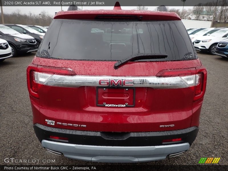 Red Quartz Tintcoat / Jet Black 2020 GMC Acadia SLT AWD