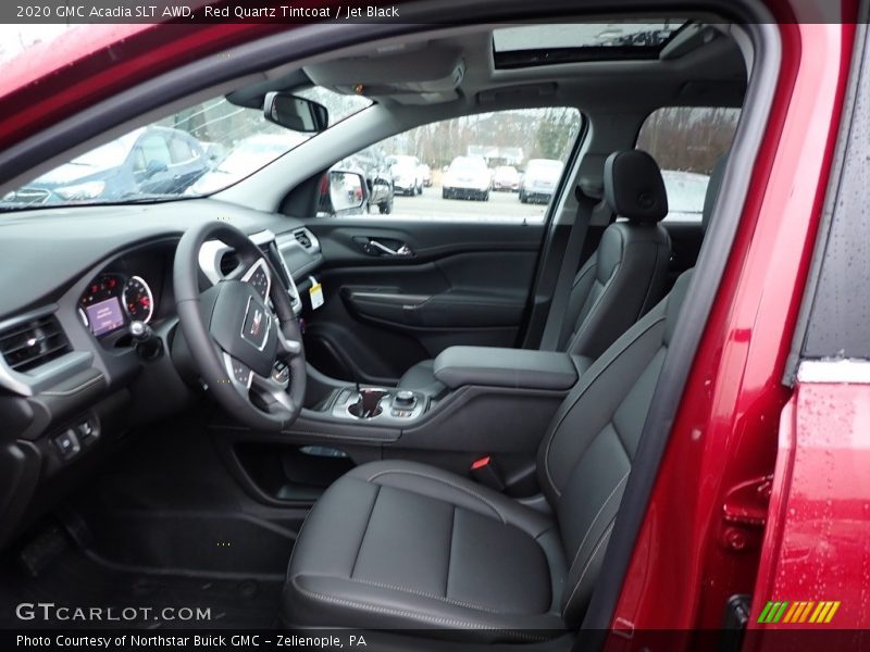 Red Quartz Tintcoat / Jet Black 2020 GMC Acadia SLT AWD