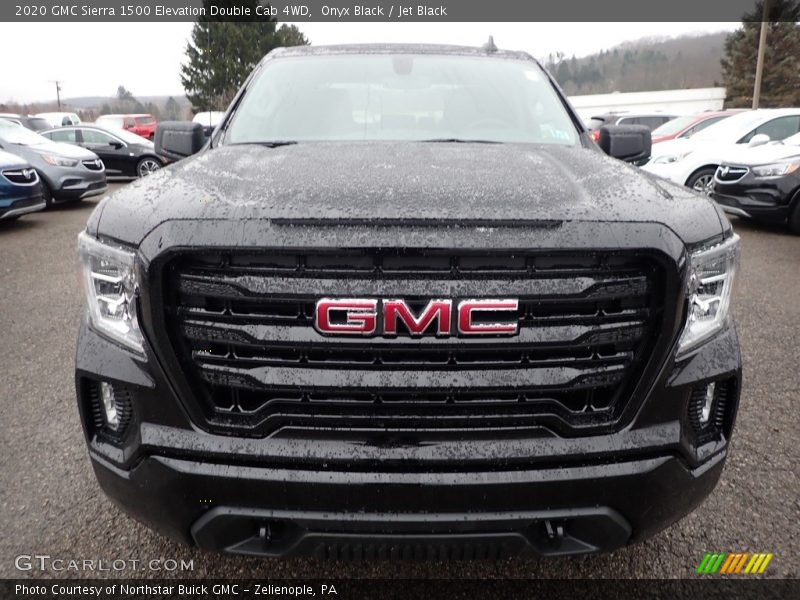 Onyx Black / Jet Black 2020 GMC Sierra 1500 Elevation Double Cab 4WD
