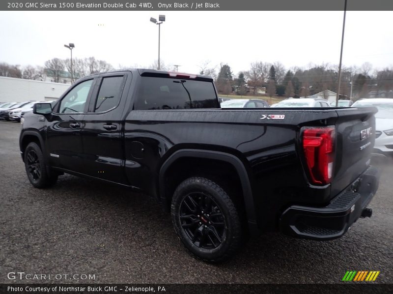 Onyx Black / Jet Black 2020 GMC Sierra 1500 Elevation Double Cab 4WD