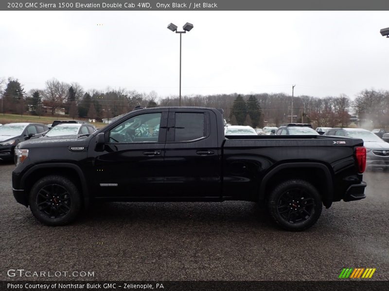 Onyx Black / Jet Black 2020 GMC Sierra 1500 Elevation Double Cab 4WD