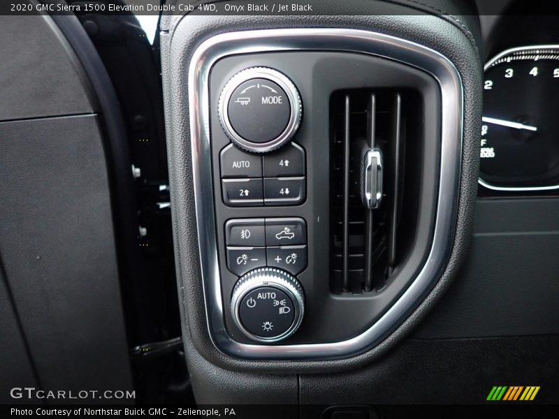 Controls of 2020 Sierra 1500 Elevation Double Cab 4WD