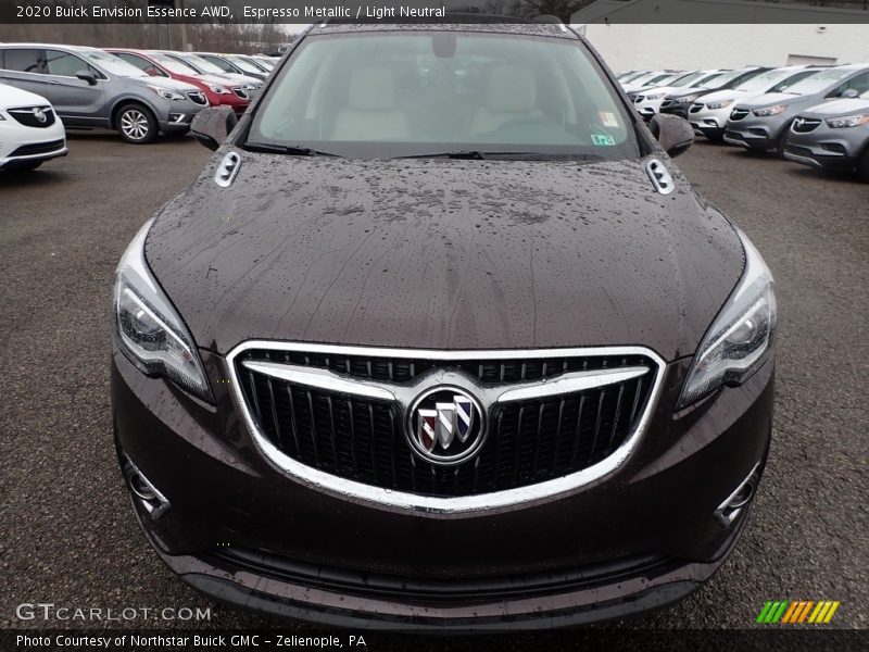 Espresso Metallic / Light Neutral 2020 Buick Envision Essence AWD