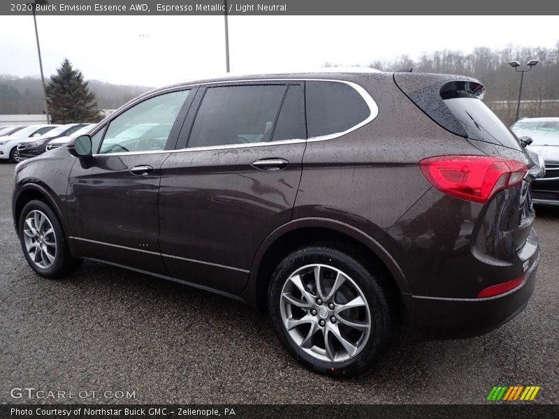 Espresso Metallic / Light Neutral 2020 Buick Envision Essence AWD