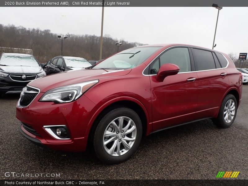 Front 3/4 View of 2020 Envision Preferred AWD