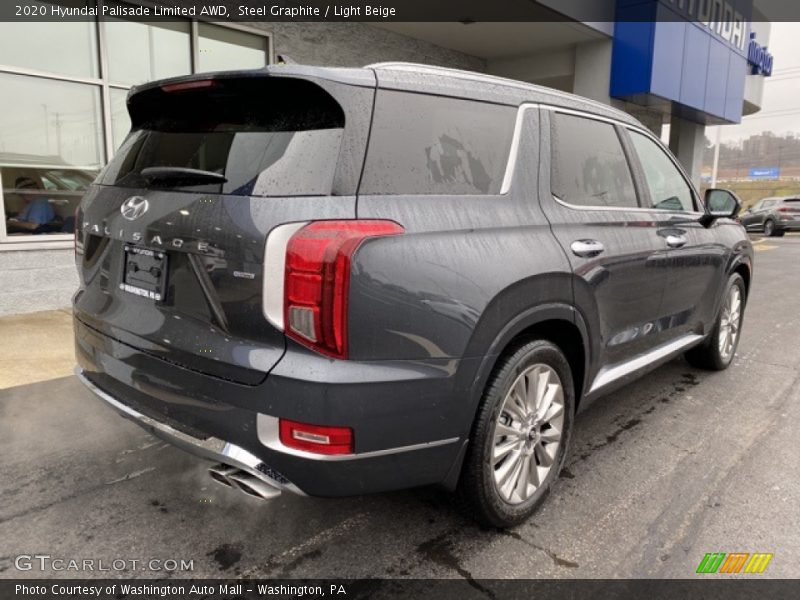 Steel Graphite / Light Beige 2020 Hyundai Palisade Limited AWD