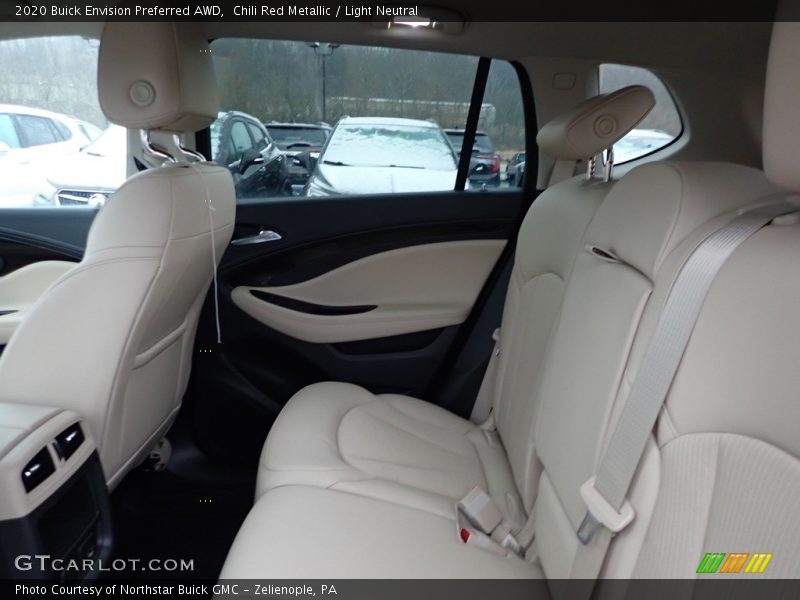 Rear Seat of 2020 Envision Preferred AWD