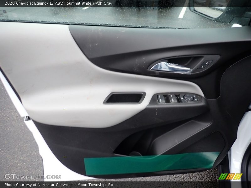 Summit White / Ash Gray 2020 Chevrolet Equinox LS AWD