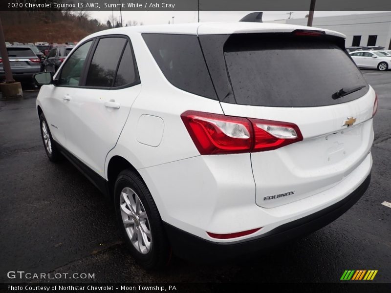 Summit White / Ash Gray 2020 Chevrolet Equinox LS AWD