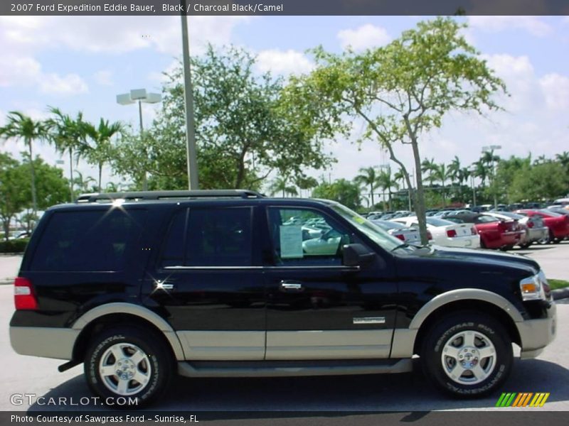 Black / Charcoal Black/Camel 2007 Ford Expedition Eddie Bauer