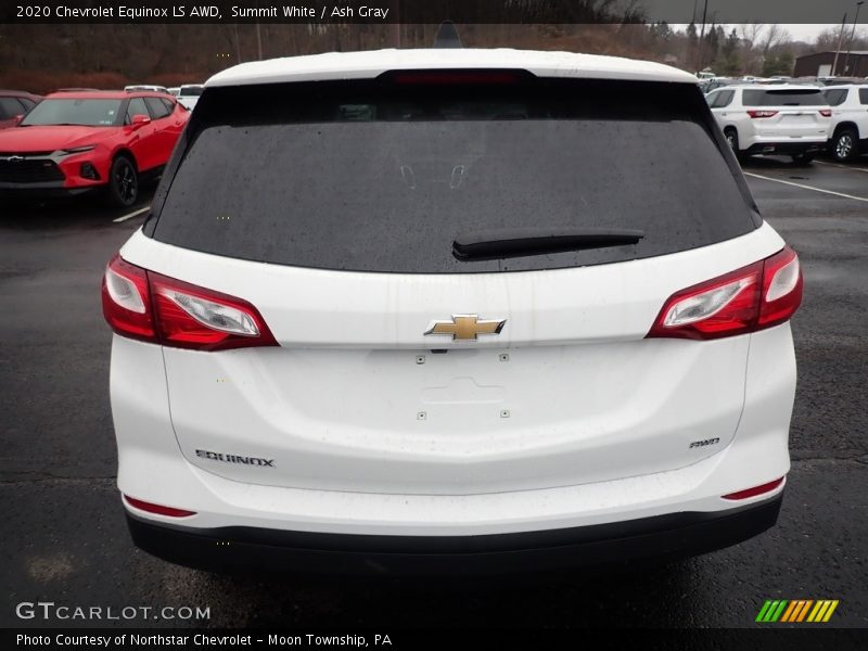Summit White / Ash Gray 2020 Chevrolet Equinox LS AWD