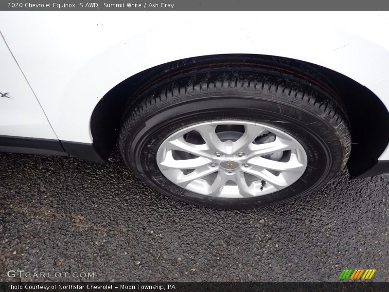 Summit White / Ash Gray 2020 Chevrolet Equinox LS AWD