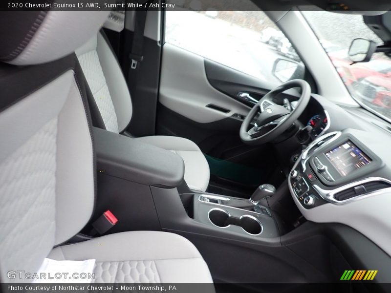Summit White / Ash Gray 2020 Chevrolet Equinox LS AWD