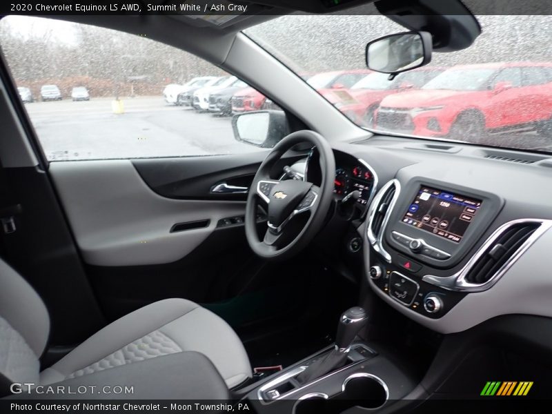 Summit White / Ash Gray 2020 Chevrolet Equinox LS AWD