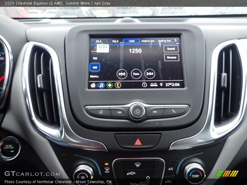 Summit White / Ash Gray 2020 Chevrolet Equinox LS AWD