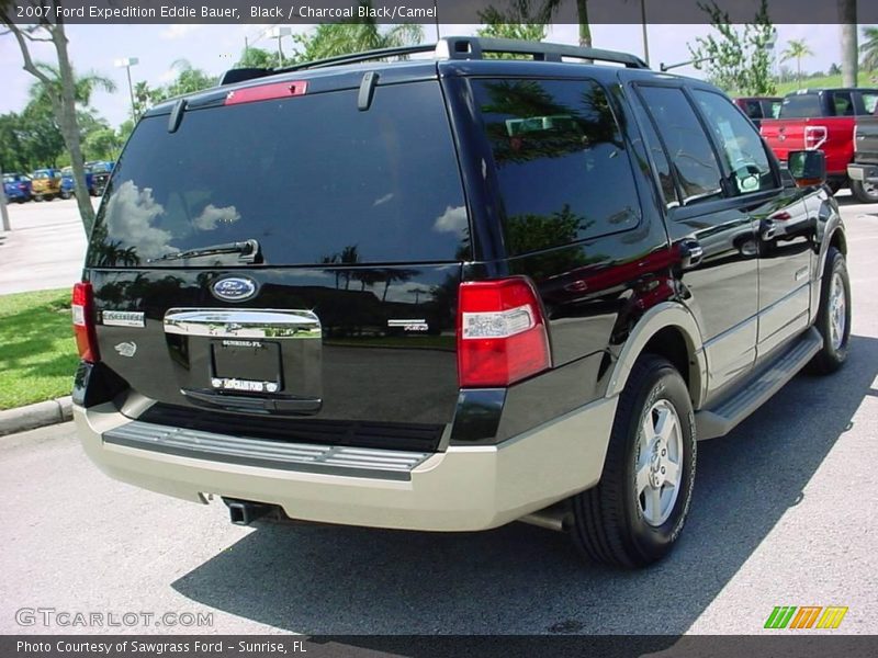 Black / Charcoal Black/Camel 2007 Ford Expedition Eddie Bauer