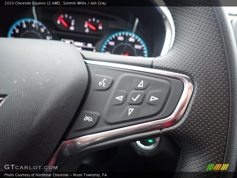 Summit White / Ash Gray 2020 Chevrolet Equinox LS AWD