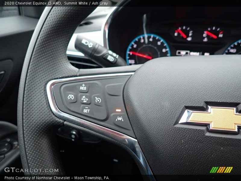 Summit White / Ash Gray 2020 Chevrolet Equinox LS AWD