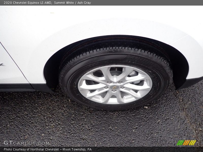 Summit White / Ash Gray 2020 Chevrolet Equinox LS AWD