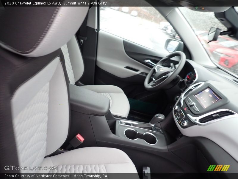 Summit White / Ash Gray 2020 Chevrolet Equinox LS AWD