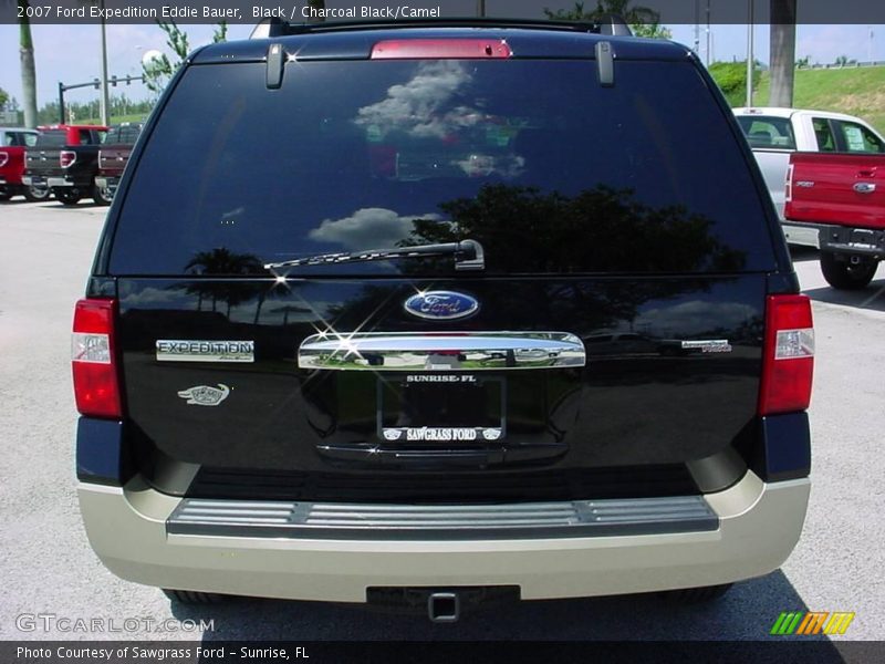 Black / Charcoal Black/Camel 2007 Ford Expedition Eddie Bauer