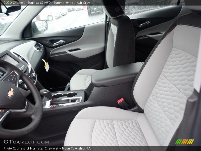 Summit White / Ash Gray 2020 Chevrolet Equinox LS AWD
