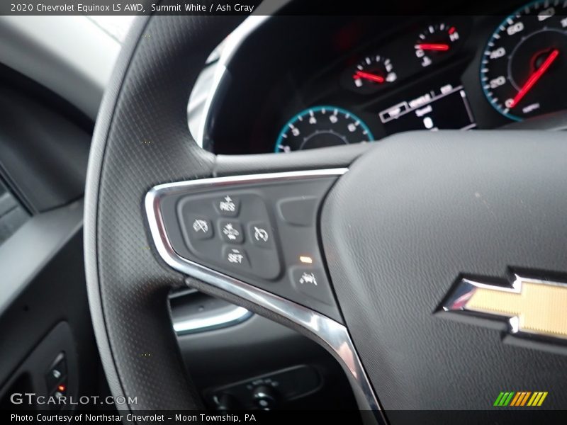 Summit White / Ash Gray 2020 Chevrolet Equinox LS AWD