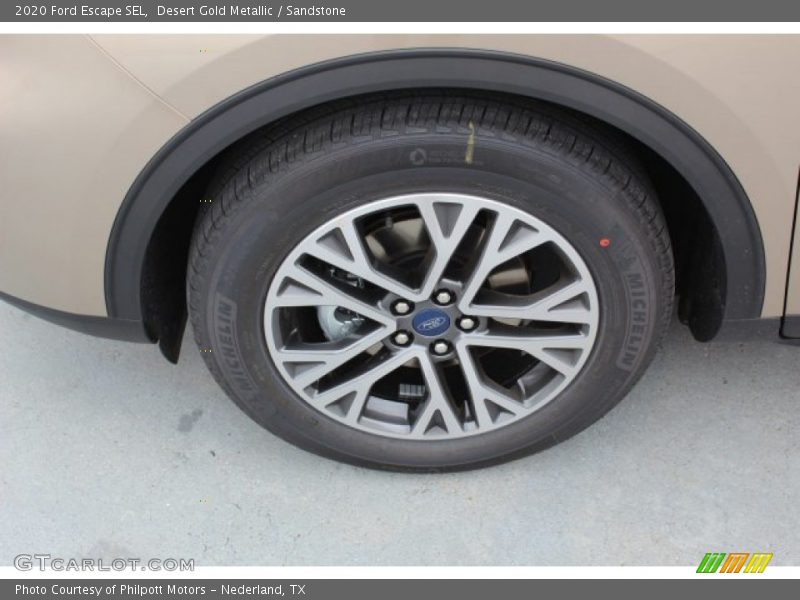 Desert Gold Metallic / Sandstone 2020 Ford Escape SEL