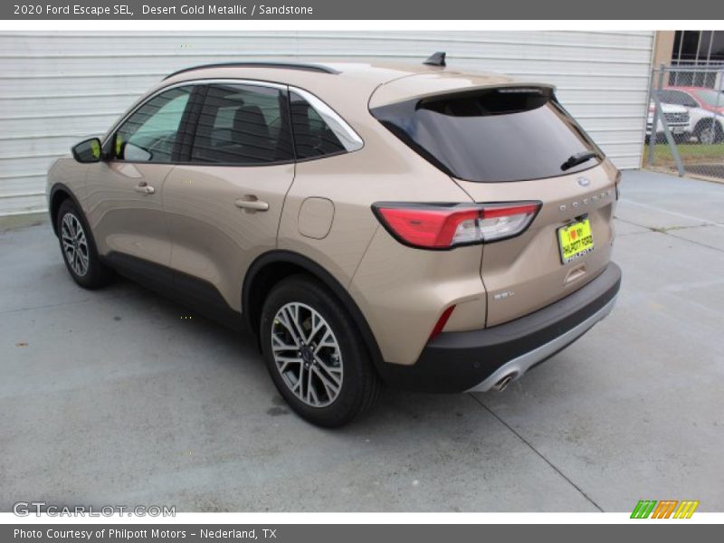 Desert Gold Metallic / Sandstone 2020 Ford Escape SEL