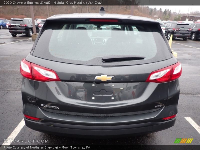 Nightfall Gray Metallic / Ash Gray 2020 Chevrolet Equinox LS AWD