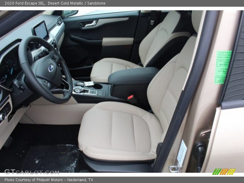 Desert Gold Metallic / Sandstone 2020 Ford Escape SEL