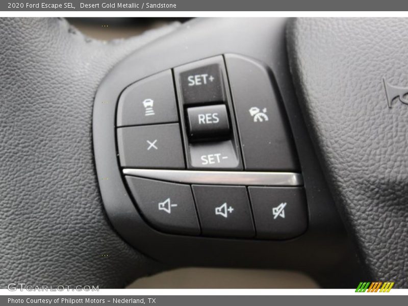 Desert Gold Metallic / Sandstone 2020 Ford Escape SEL
