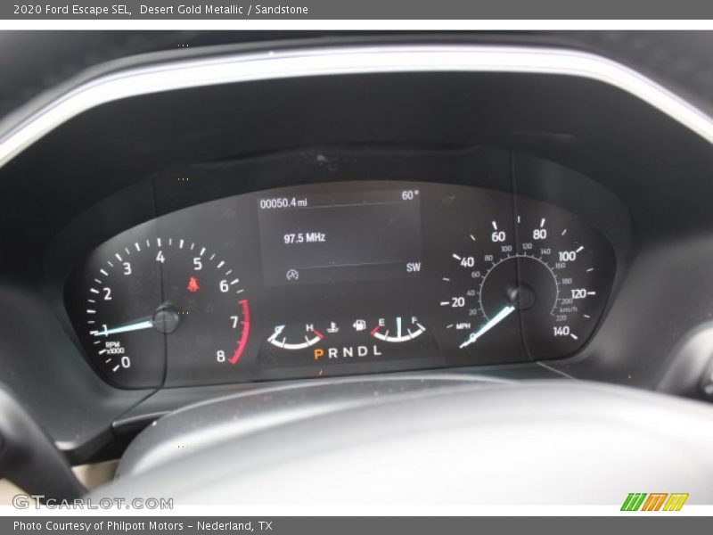 Desert Gold Metallic / Sandstone 2020 Ford Escape SEL