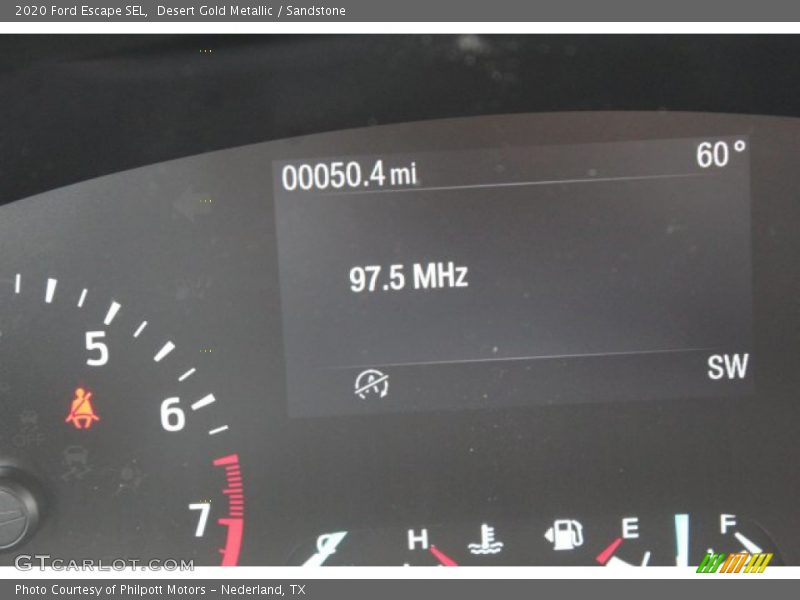 Desert Gold Metallic / Sandstone 2020 Ford Escape SEL
