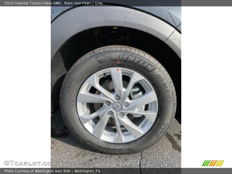 Black Noir Pearl / Gray 2020 Hyundai Tucson Value AWD