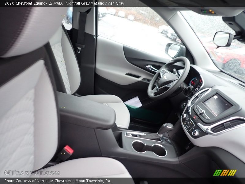 Nightfall Gray Metallic / Ash Gray 2020 Chevrolet Equinox LS AWD