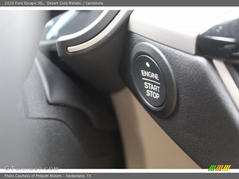 Desert Gold Metallic / Sandstone 2020 Ford Escape SEL