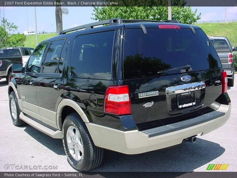 Black / Charcoal Black/Camel 2007 Ford Expedition Eddie Bauer