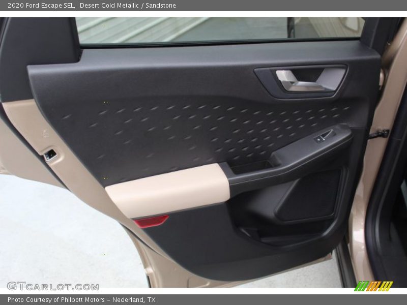 Desert Gold Metallic / Sandstone 2020 Ford Escape SEL