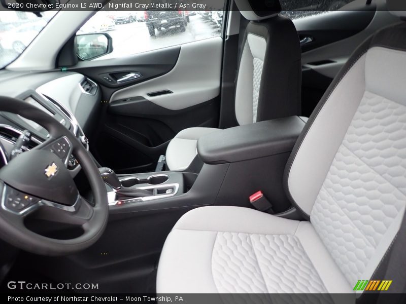Nightfall Gray Metallic / Ash Gray 2020 Chevrolet Equinox LS AWD