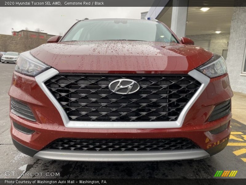 Gemstone Red / Black 2020 Hyundai Tucson SEL AWD