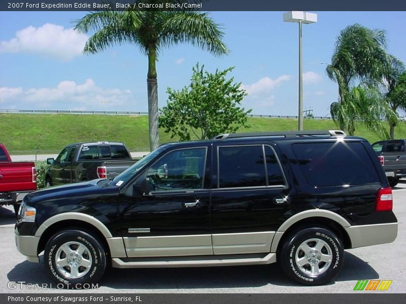 Black / Charcoal Black/Camel 2007 Ford Expedition Eddie Bauer