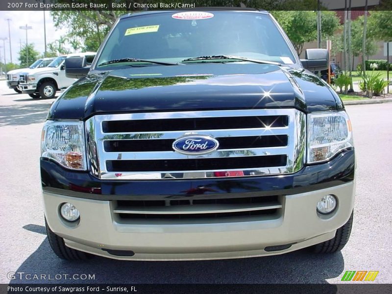 Black / Charcoal Black/Camel 2007 Ford Expedition Eddie Bauer